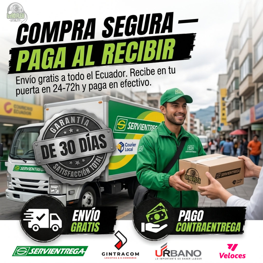 GyroFlex Vitality | Desarrolla Fuerza y Agarre de Hierro
