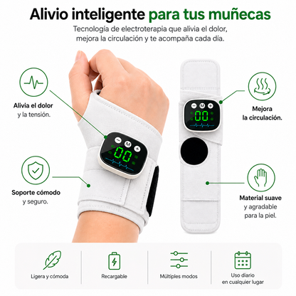 FlexPulse™ I Masajeador Electromagnético Avanzado para Túnel Carpiano