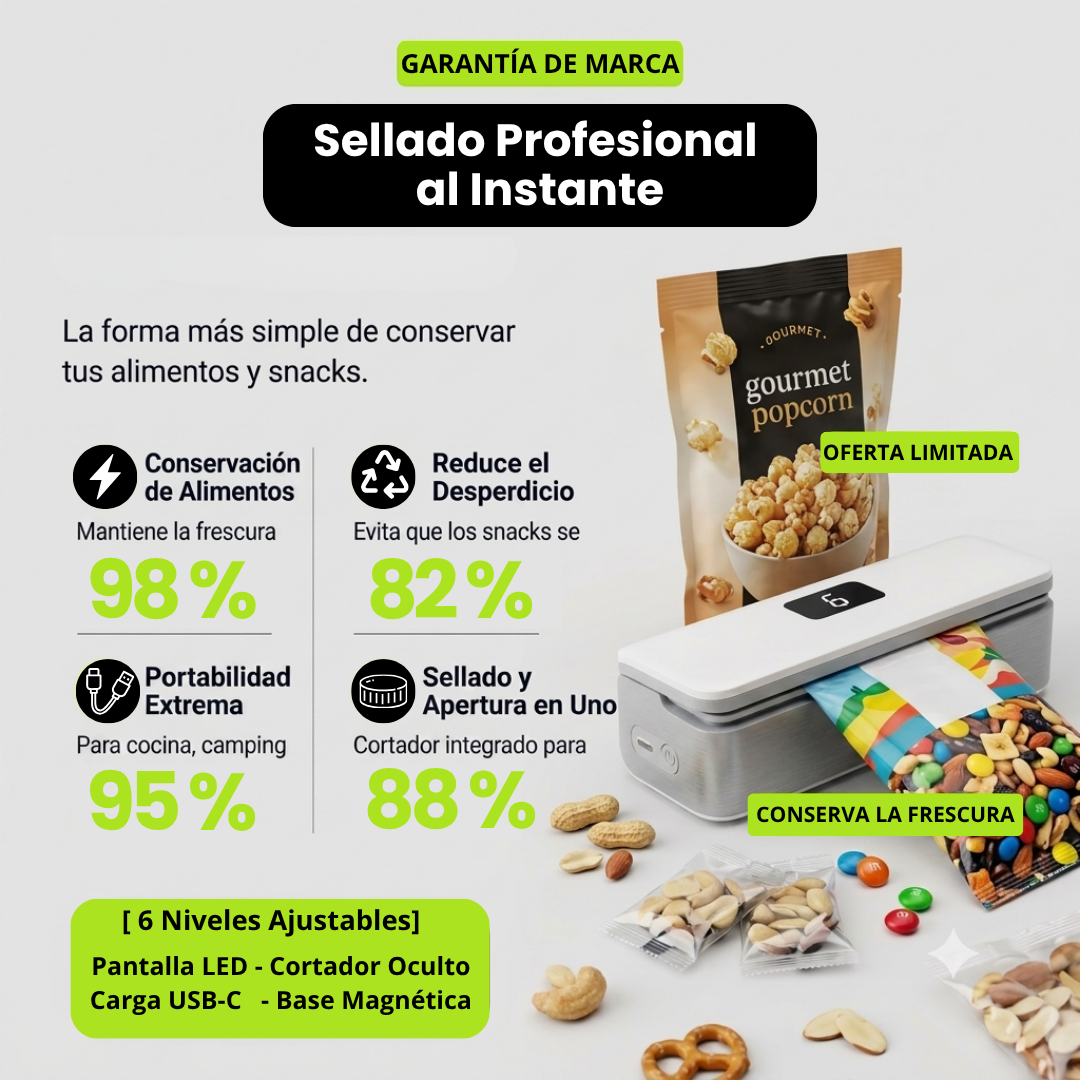 GYROFLEX HOME™️: Conservador de Frescura Al Instante