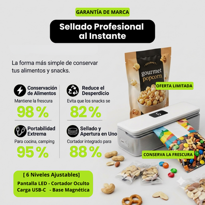 GYROFLEX HOME™️: Conservador de Frescura Al Instante